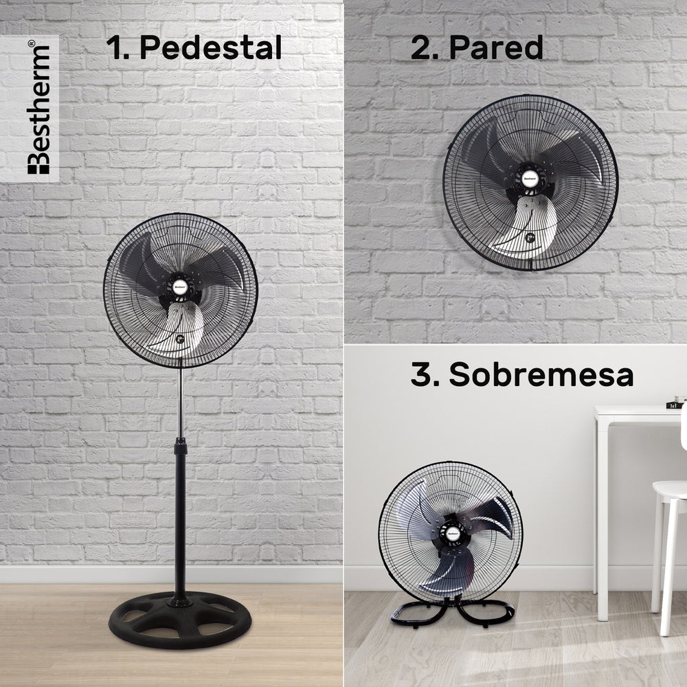 Ventilador de pedestal 18 pulgadas 3 en 1