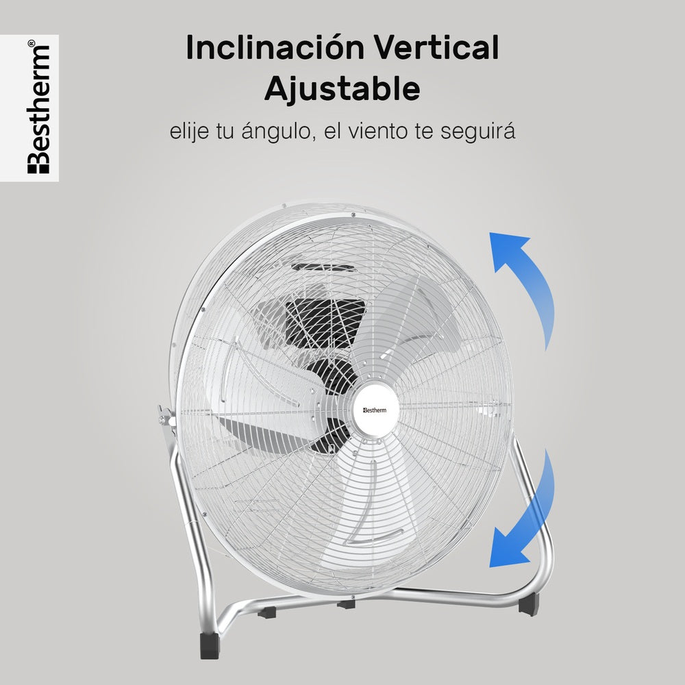 Ventilador de piso metálico 20 pulgadas