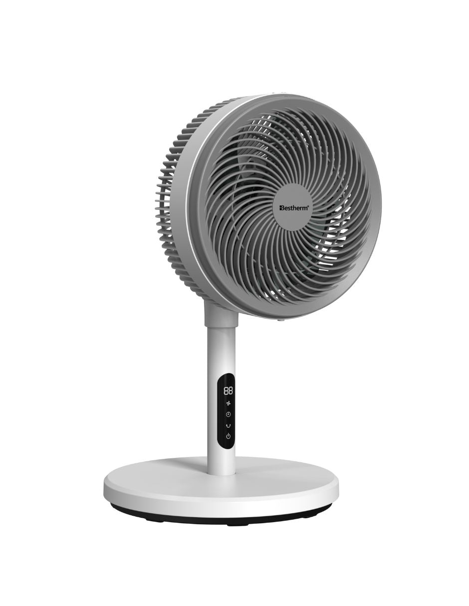 Ventilador circulador de CC de 9'' con pantalla LED (2 en 1)