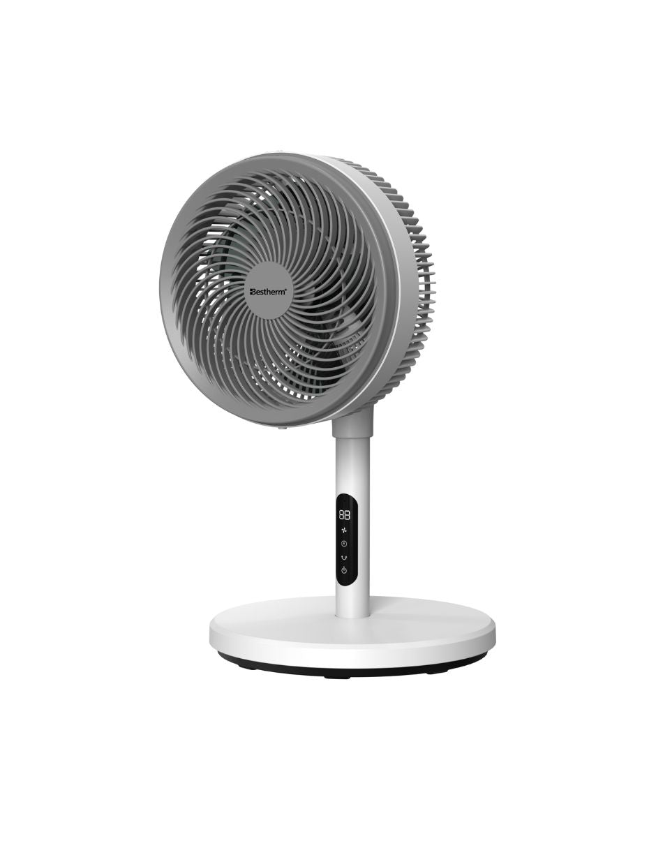 Ventilador circulador de CC de 9'' con pantalla LED (2 en 1)
