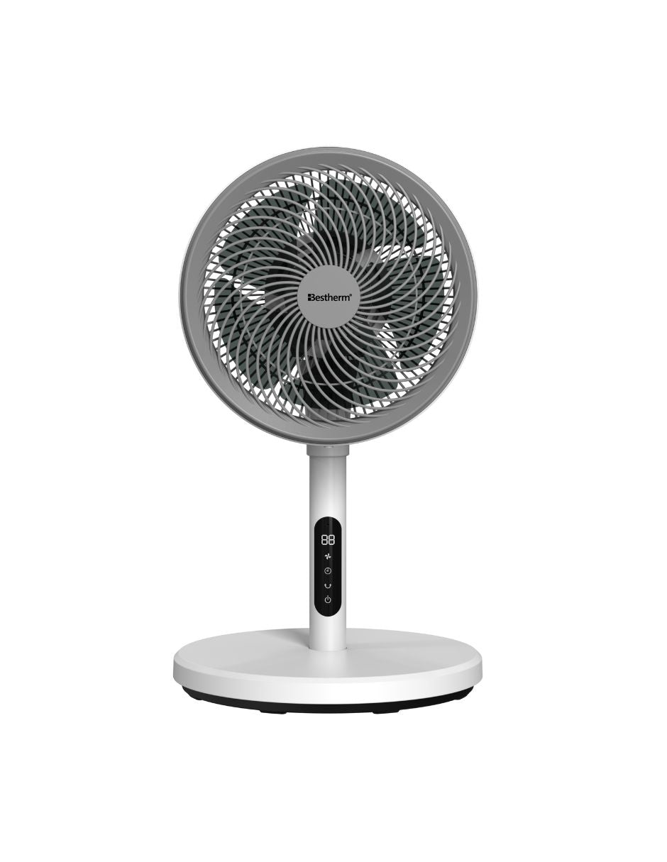 Ventilador circulador de CC de 9'' con pantalla LED (2 en 1)