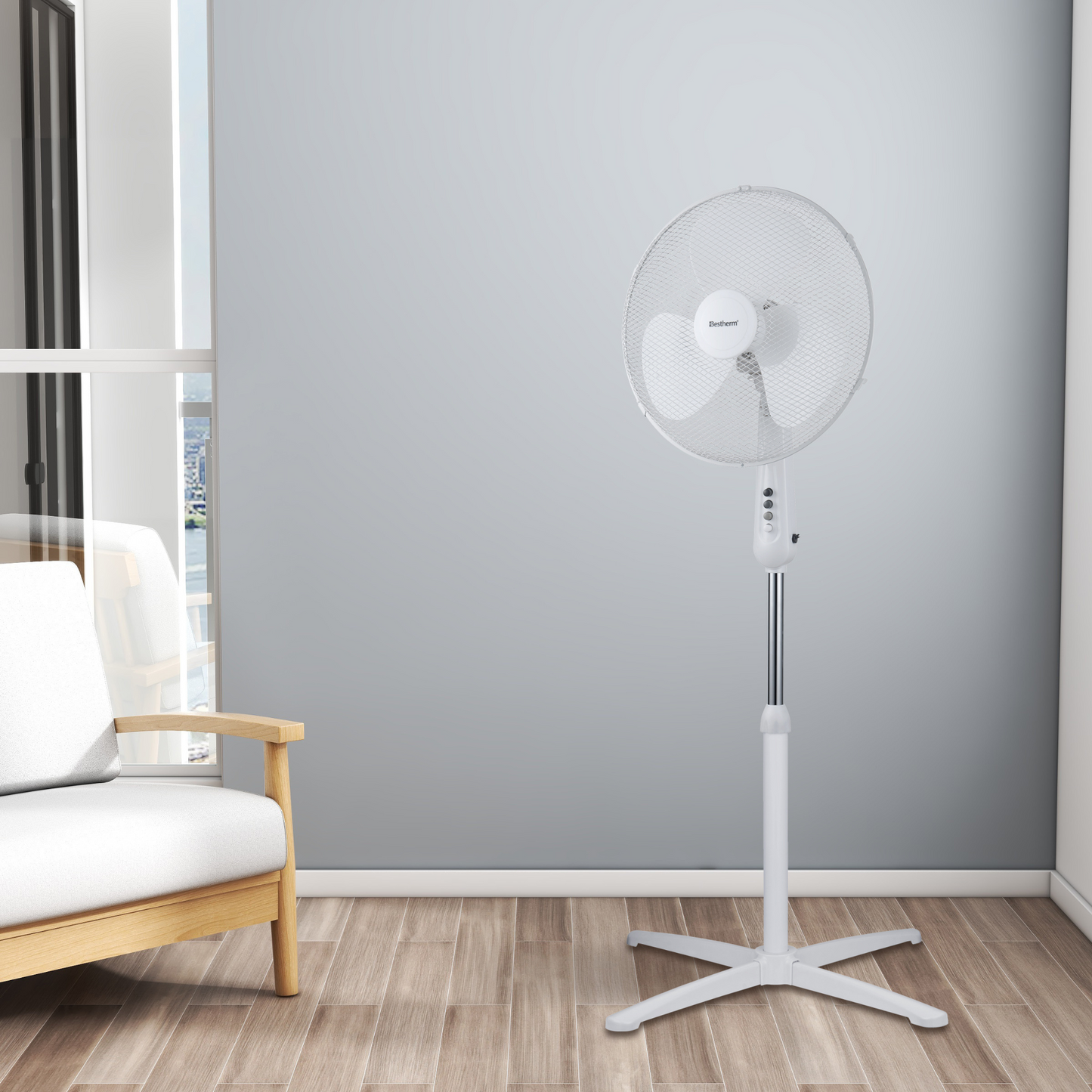 Ventilador de pedestal 16 pulgadas