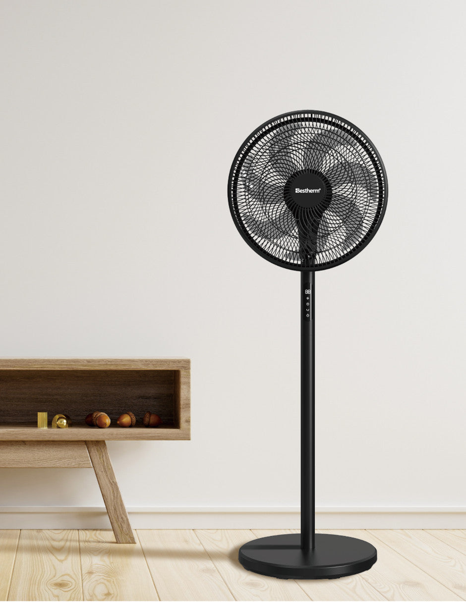 Ventilador DC de 16'' con pantalla LED (2 en 1)