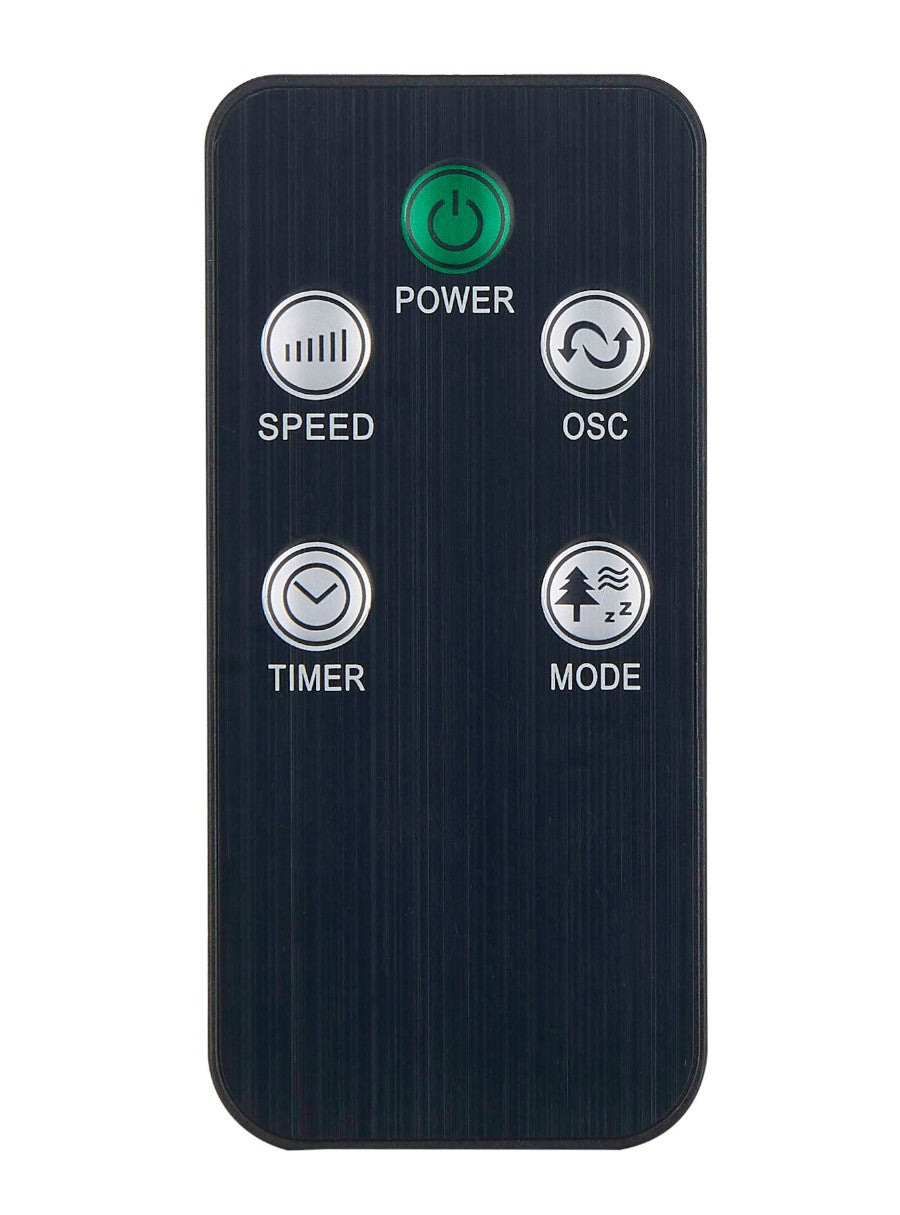 Ventilador de torre de 32 pulgadas con control remoto y pantalla LED